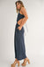 Sage the Label - Sandy Cove Maxi Dress - Navy - Side