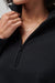 Travis Matthew - Cloud Half Zip - Black - Detail