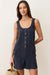 Marine Layer - Sydney Romper - India Ink - Front