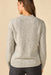 Outerknown Roma Donegal Sweater in Heather Grey — Back view