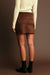 Deluc - Dereck Skirt - Chocolate - Back