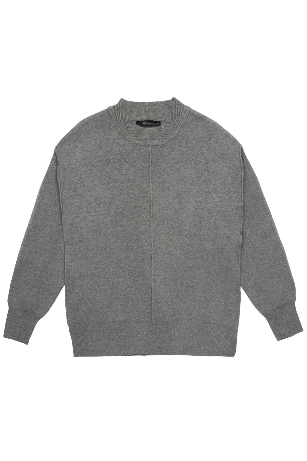 Deluc - Dan Sweater - Dark Grey Melange 