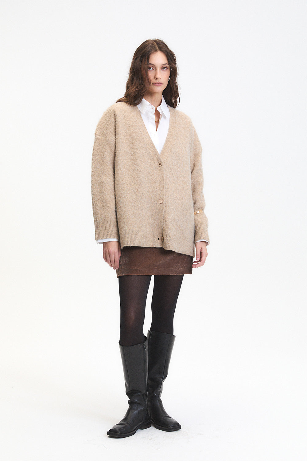 Deluc - Easton Cardigan - Beige