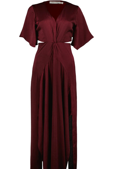 Bishop & Young - Harper Cutout Dress - Crimson