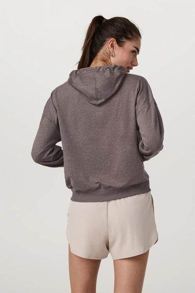 Vuori - Halo Modern Pullover Hoodie - Huckleberry Heather - Back