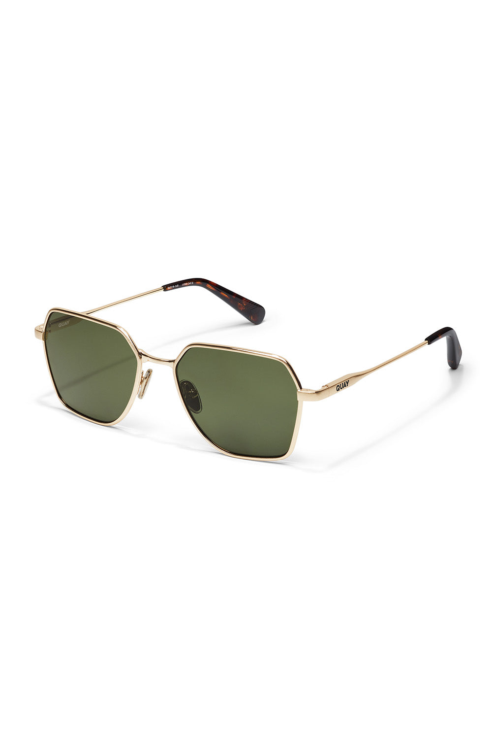 QUAY - World Tour Polar - Brushed Gold/Green - Profile