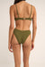 Rhythm - Isla Rib Holiday Pant - Ivy - Back