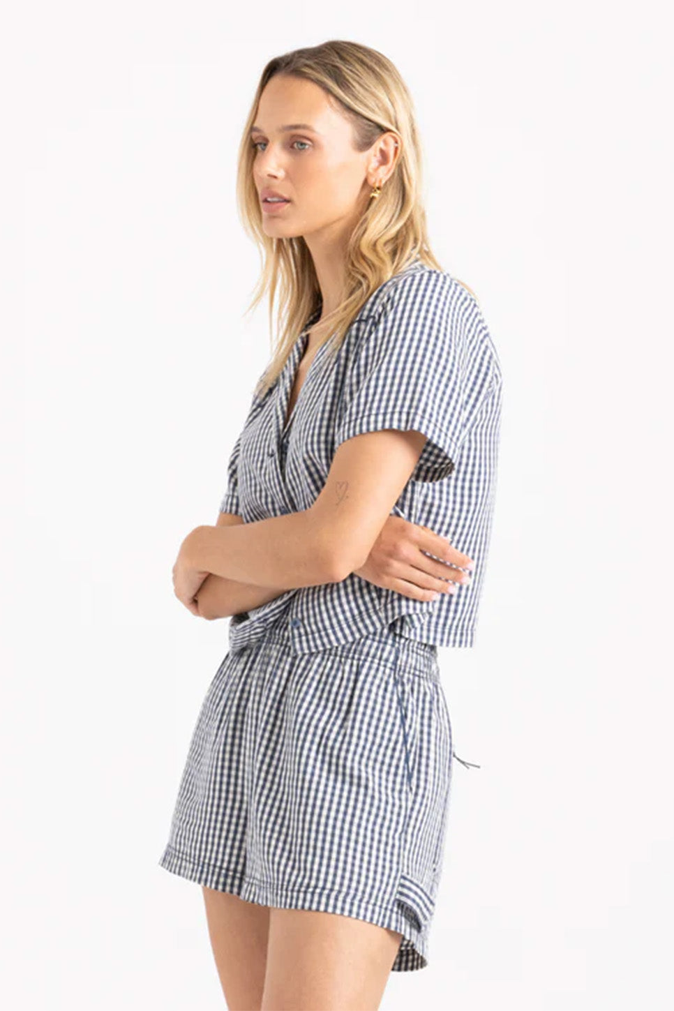 Roark - Camp Shirt - Indigo - Side