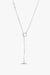 Marrin Costello - Supreme Lariat Necklace - Silver 