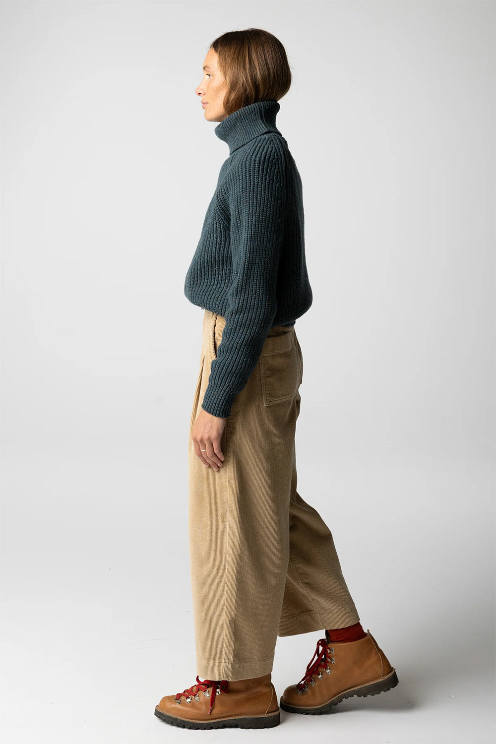 Finisterre - Mora Roll Neck - Marine - Side