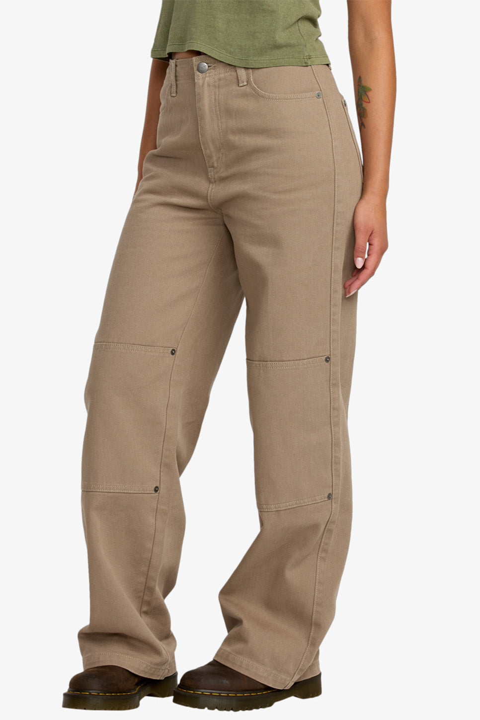 RVCA - Dayshift Pant - Desert Taupe - Side