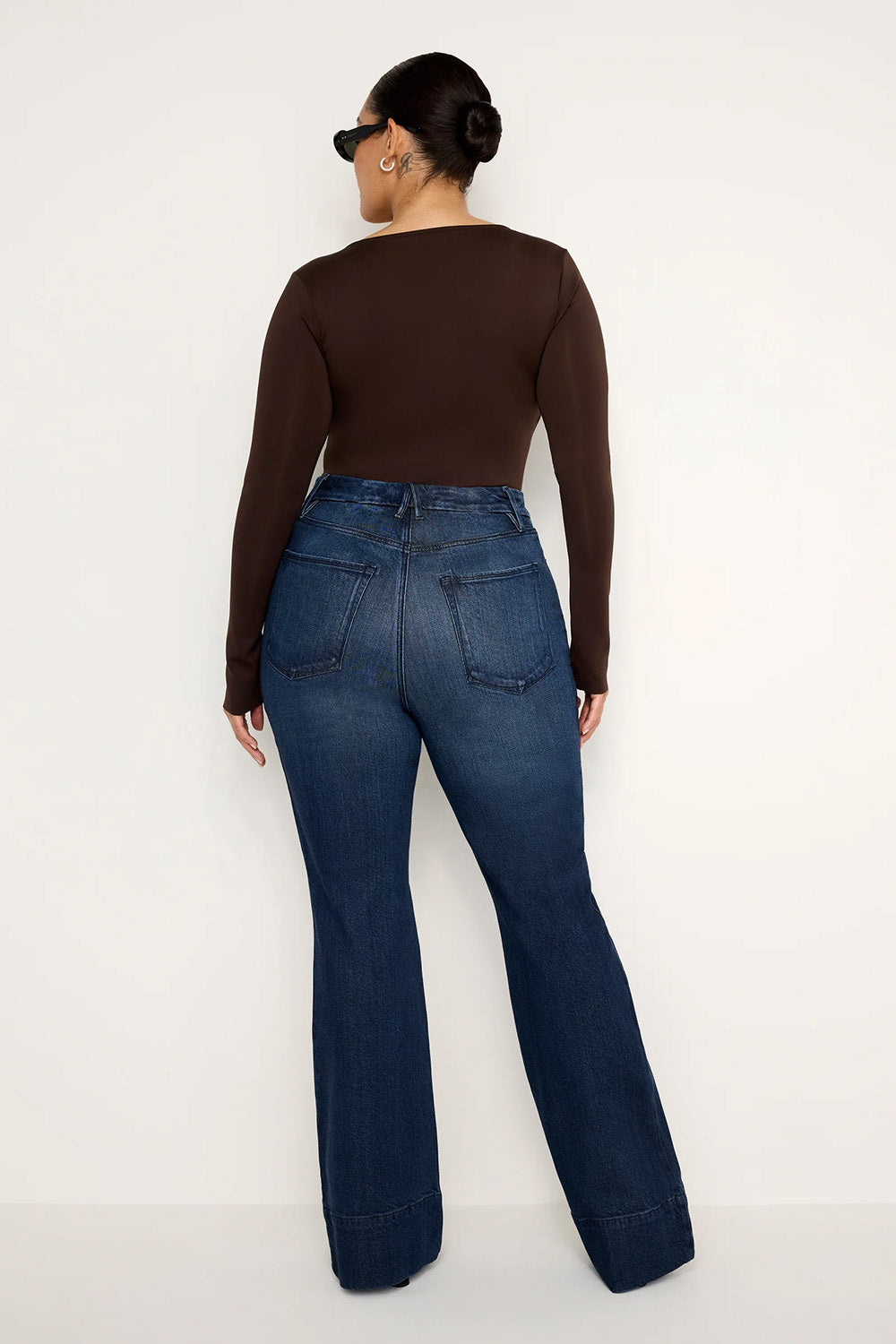 Good American - Good Classic Boot - Indigo - Plus Back