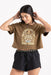 Roark - Earth Mystic Cropped Boxy - Woodland - Front