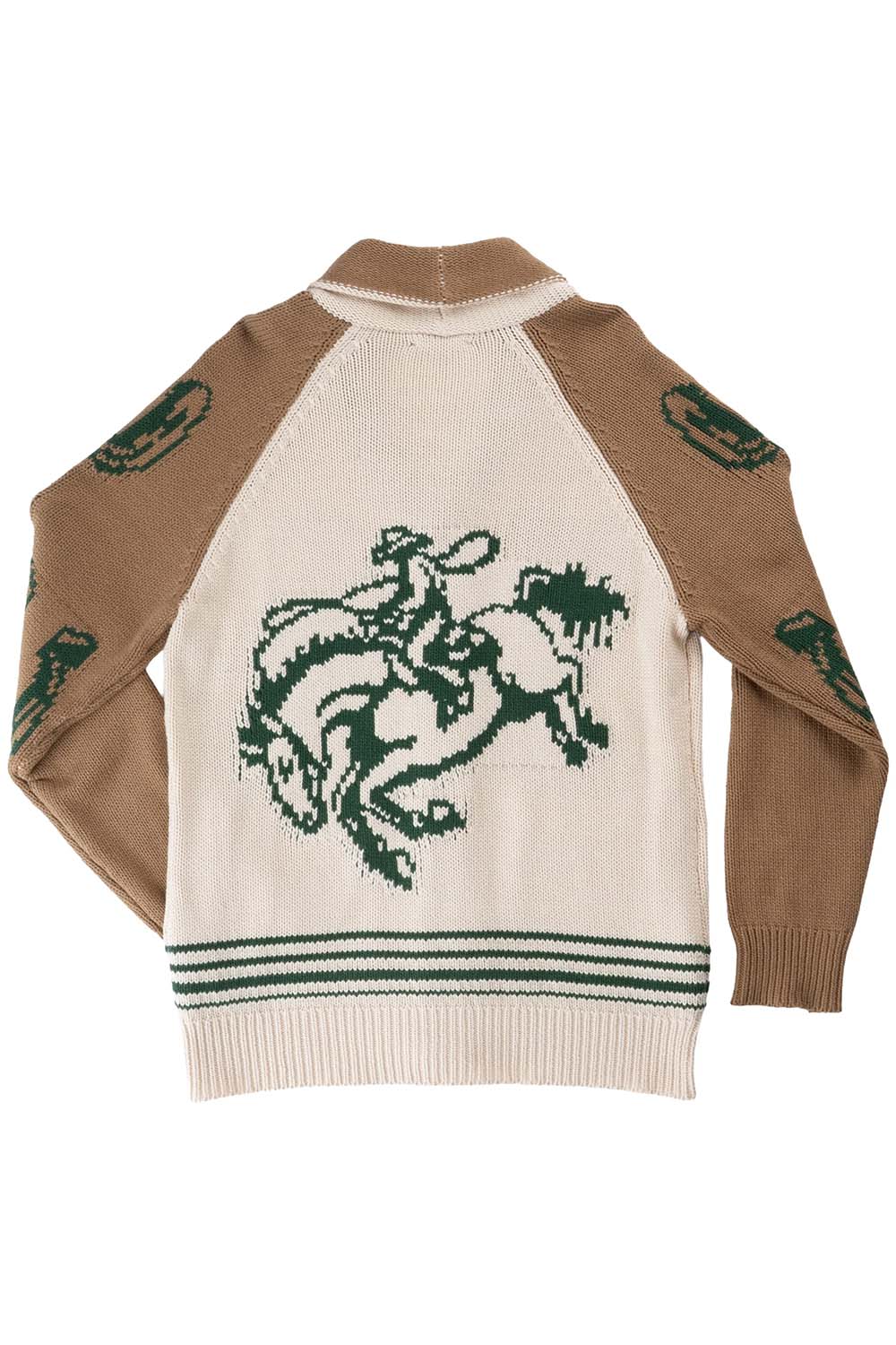 Sendero - Nuevo Laredo Cardigan - Ranch Hand Sand - Back