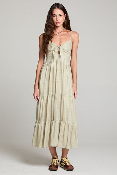 Saltwater Luxe - Stein Midi Dress - Fern - Front