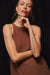 Richer Poorer - Tiered Maxi Dress - Caramel - Detail