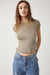 Free People - Be My Baby Tee - Tropical Nut - Front