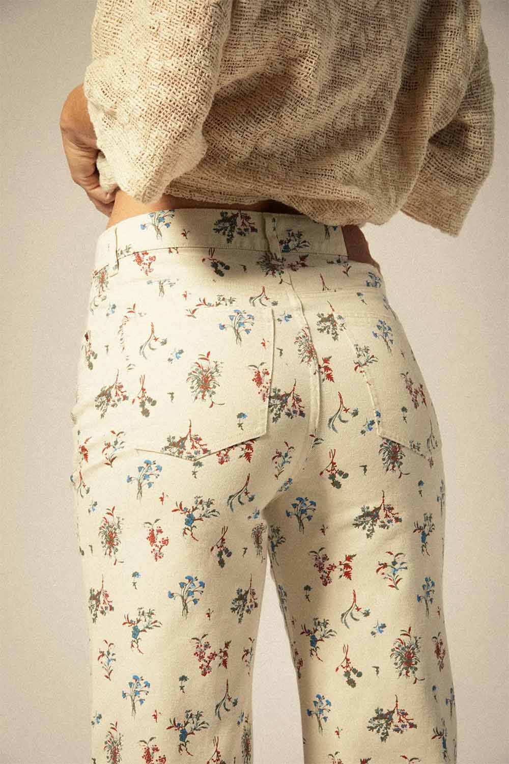 Brixton - Margo Cropped 5 Pocket Pant - Whitecap - Detail