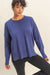 double zero chelly sweater dusty indigo front