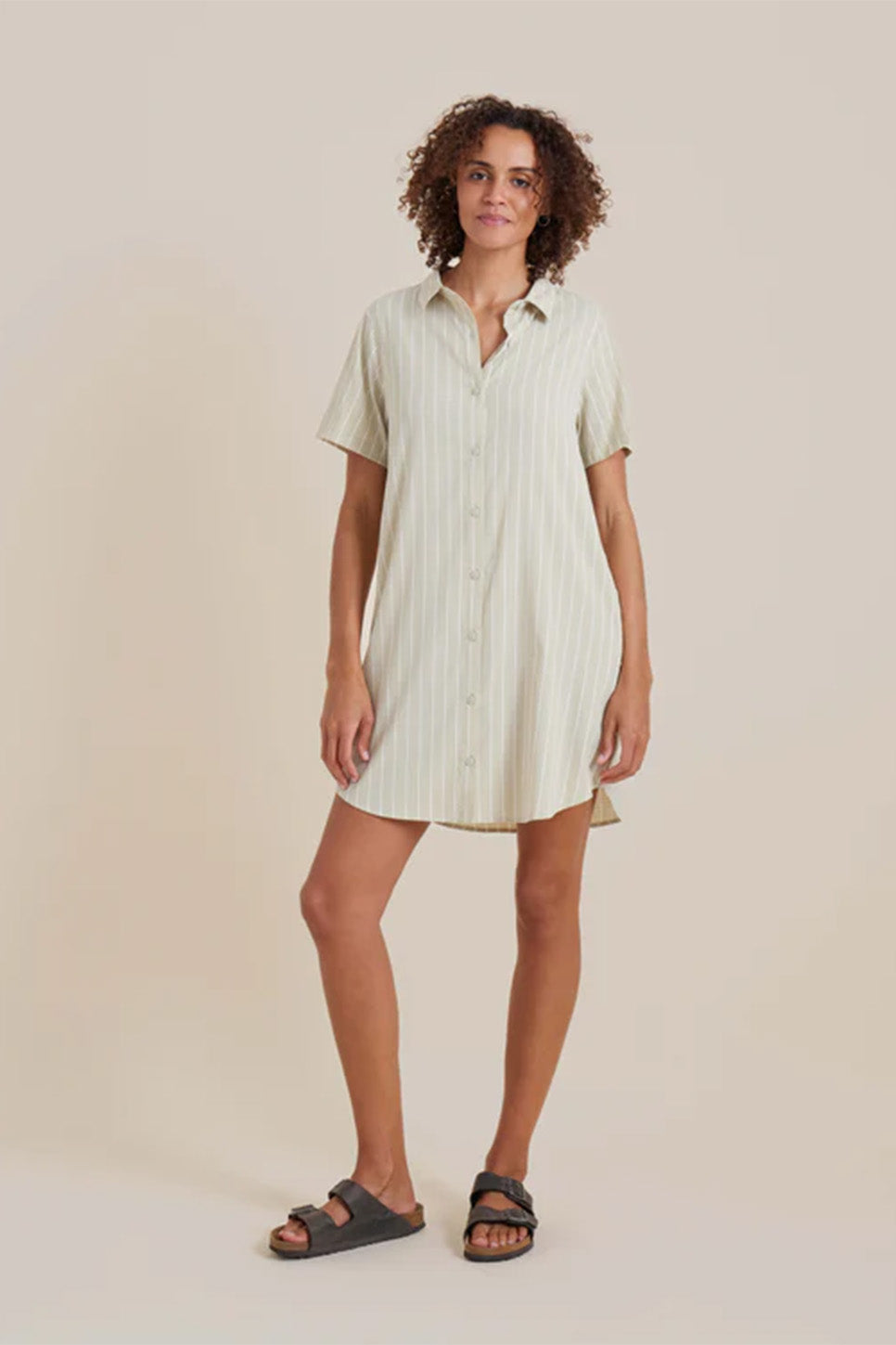 Roark - Bless Up Dress - Eucalyptus - Front