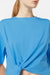 Scotch & Soda - Knotted T-Shirt - Aqua Blue - Detail