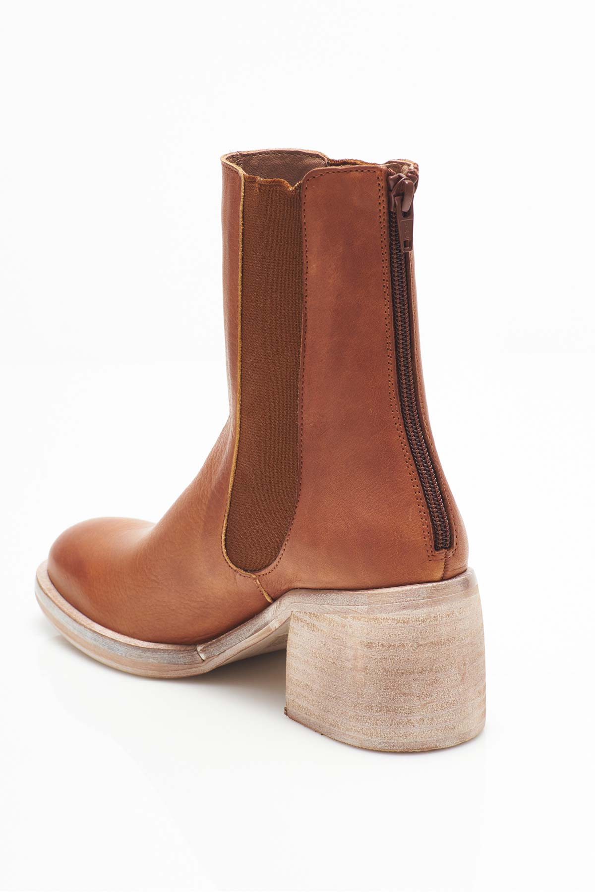 Free People - Essential Chelsea Boot - Whiskey - Back