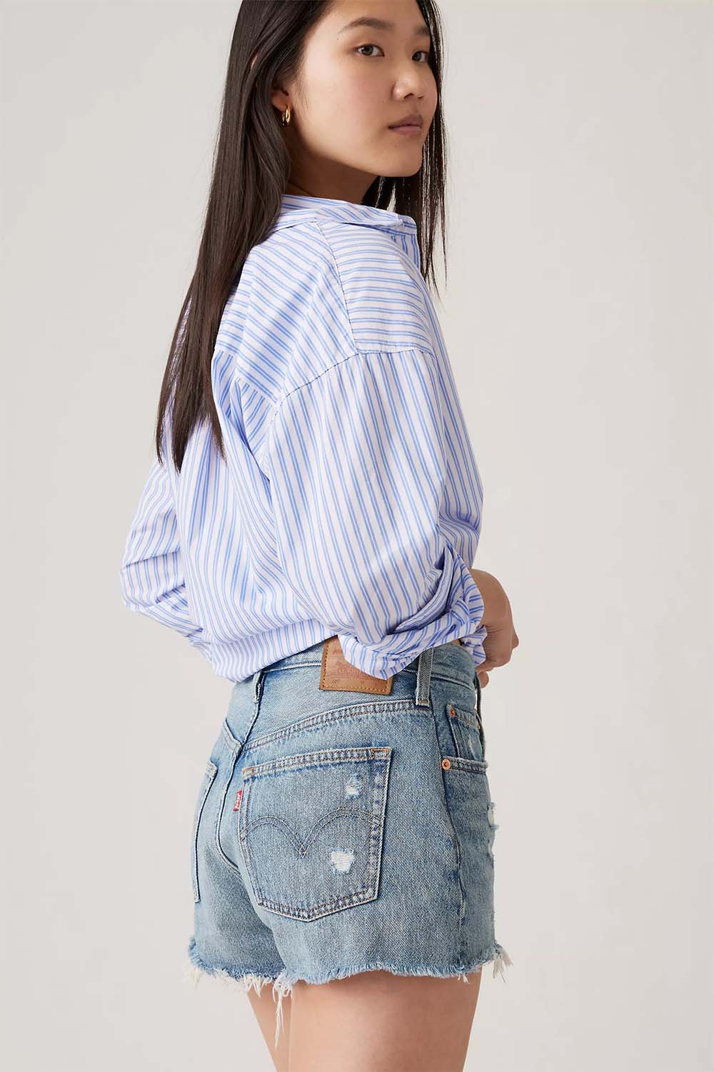 Levis - 501 Original Short - Vague Finish - Detail