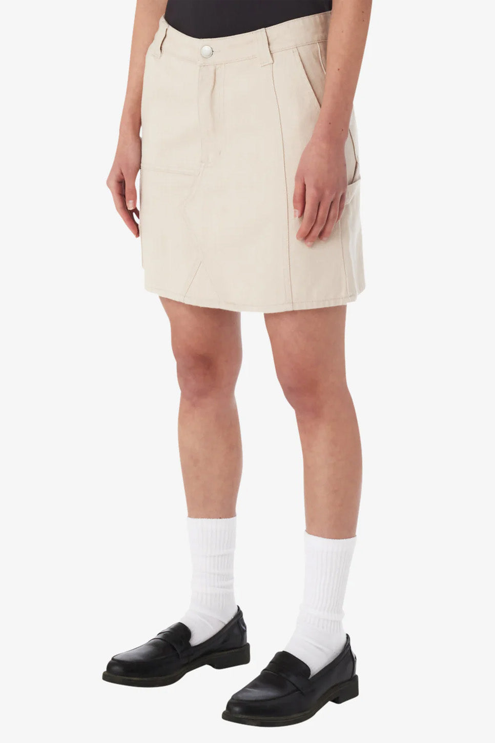 Obey - Rebuilt Carpenter Skirt - Clay - Side