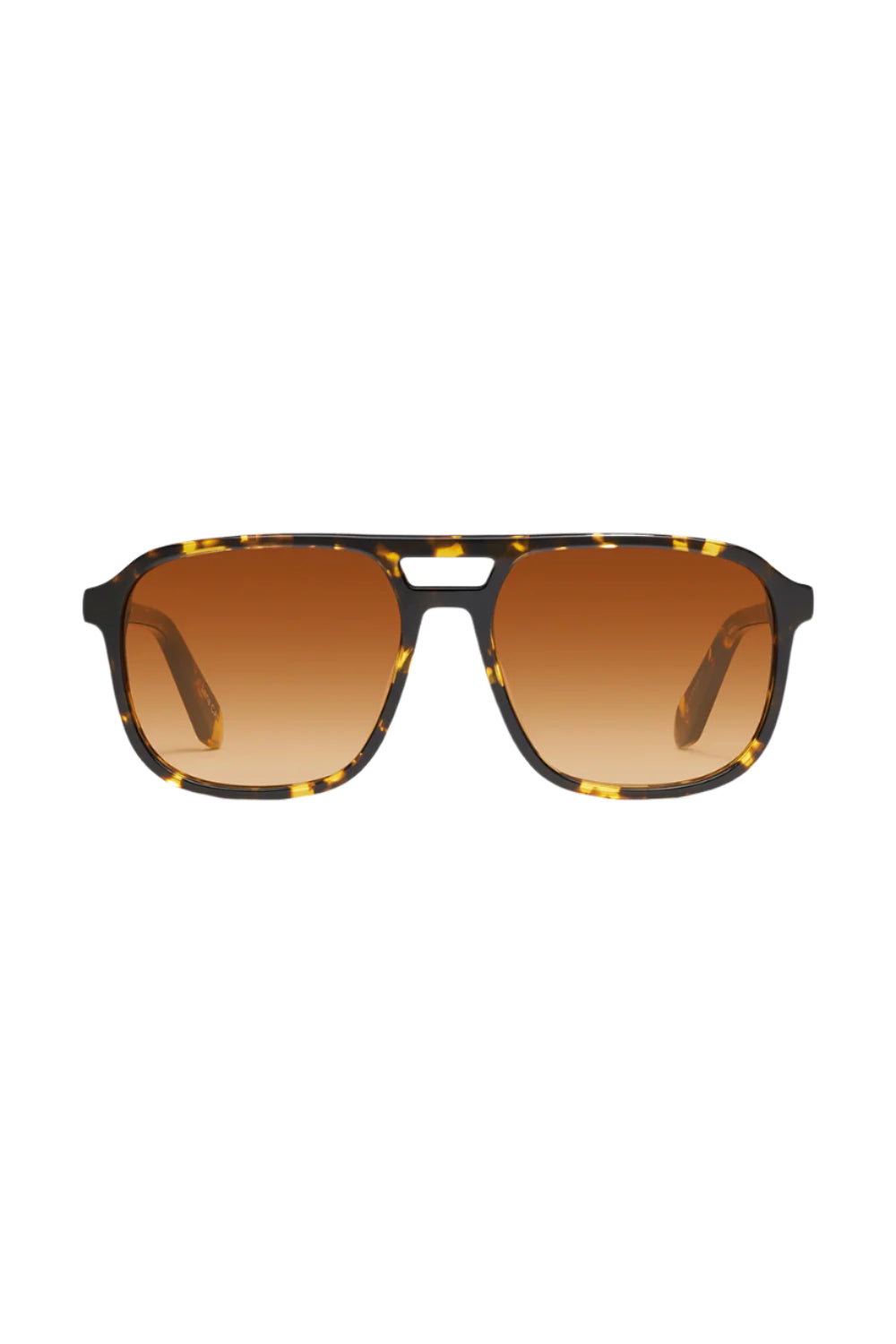 Quay - On the Fly - Shiny Yellow Tort/Orange Gradient - Front