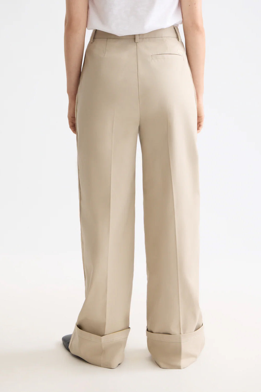 Scotch & Soda - Luca High Rise Chino - Plaza Taupe - Back