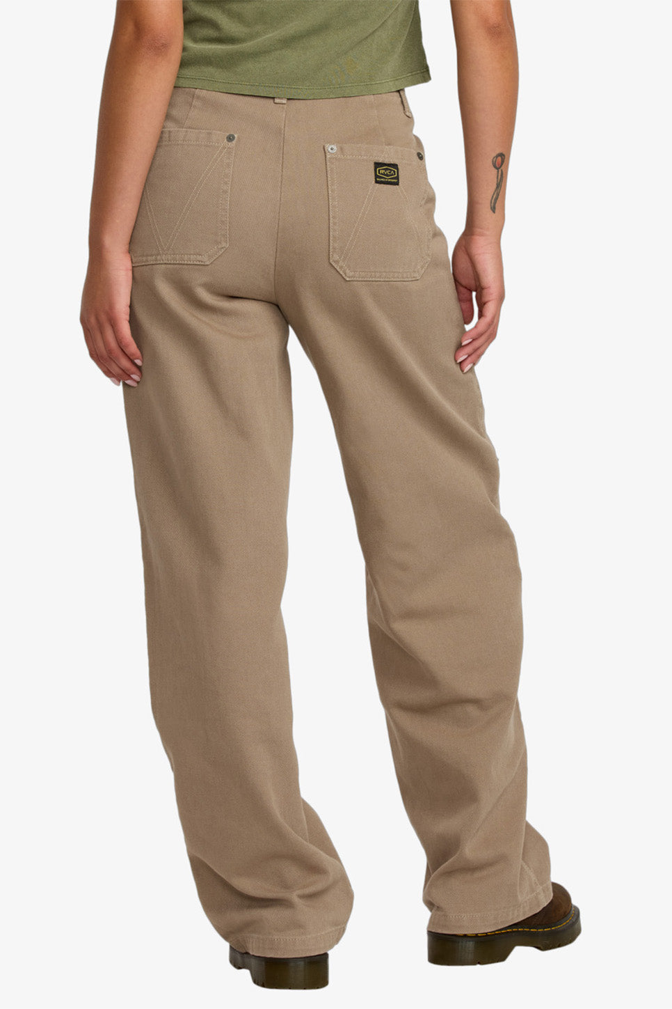 RVCA - Dayshift Pant - Desert Taupe - Back