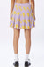 Obey - Carly Pleated Skirt - Digital Lavender Multi - Back