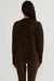Beach Riot - Callie Sweater - Caramel Leopard - Back