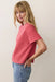 Marine Layer - Luxe Crew Tee - Baked Apple - Side