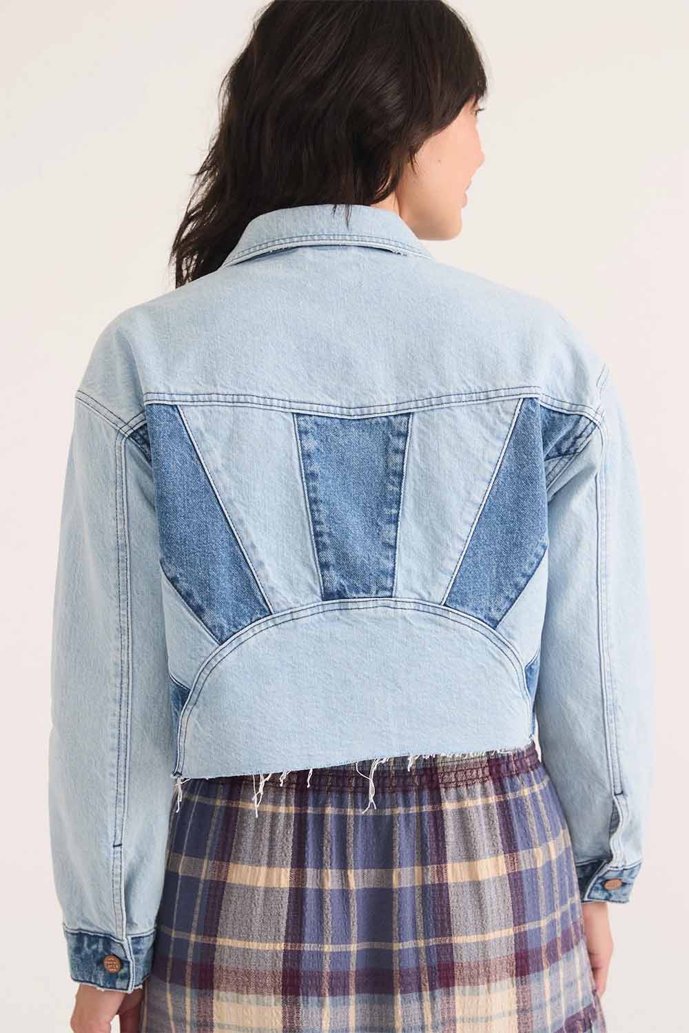 Marine Layer - Ray Denim Jacket - Medium Wash - Back