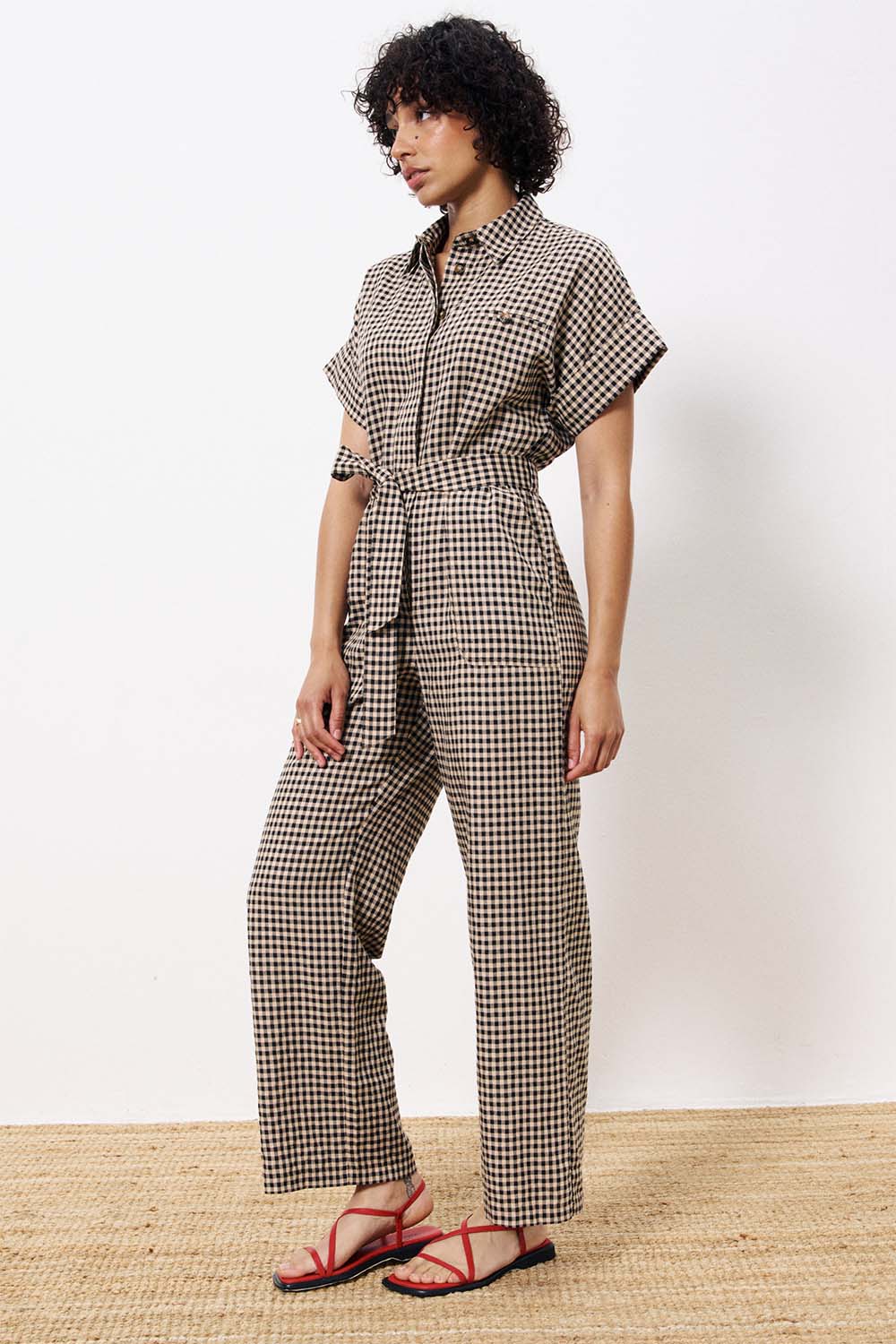 FRNCH - Elfie Jumpsuit - Noir - Side