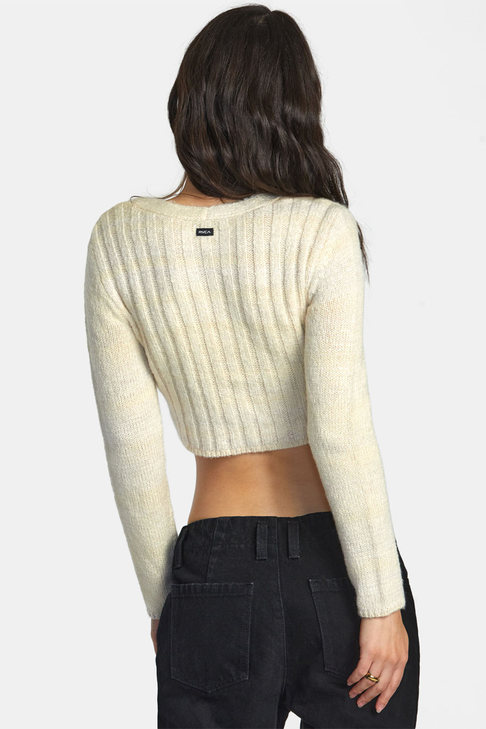 RVCA - Destiny Sweater - Latte - Back