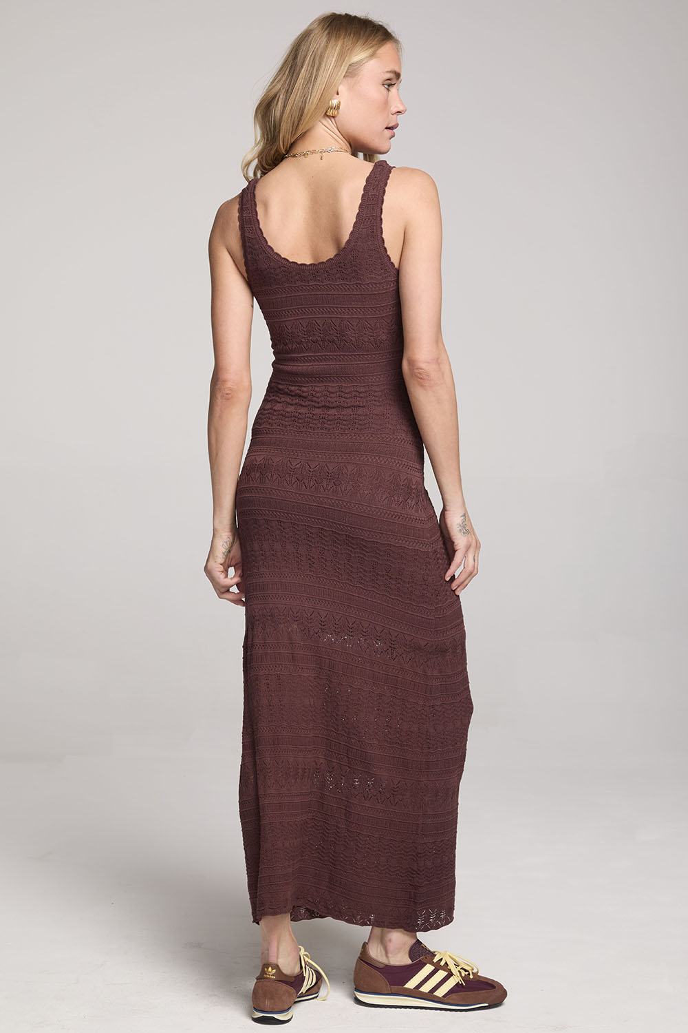 Saltwater Luxe - Pax Midi Dress - Cinnamon - Back
