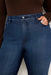 Good American - Good Classic Boot - Indigo - Plus Front Detail