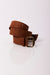 Free People - Double Cross Belt - Cognac