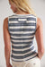 Free People - Jamie Henley Stripe Tank - White Combo - Back