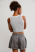 Free People - Make It Happen Brami - Grey/White - Back