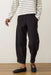 Marine Layer - Jessie Barrel Leg Pant - Black - Front