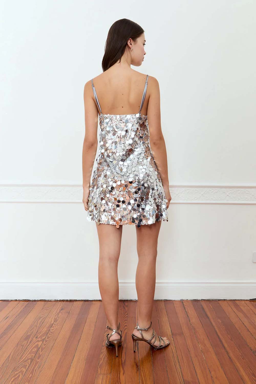 Deluc - Larix Dress - Silver - Back