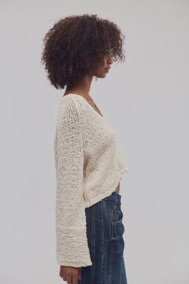 Free People - Heartland Pullover - Tofu - Side