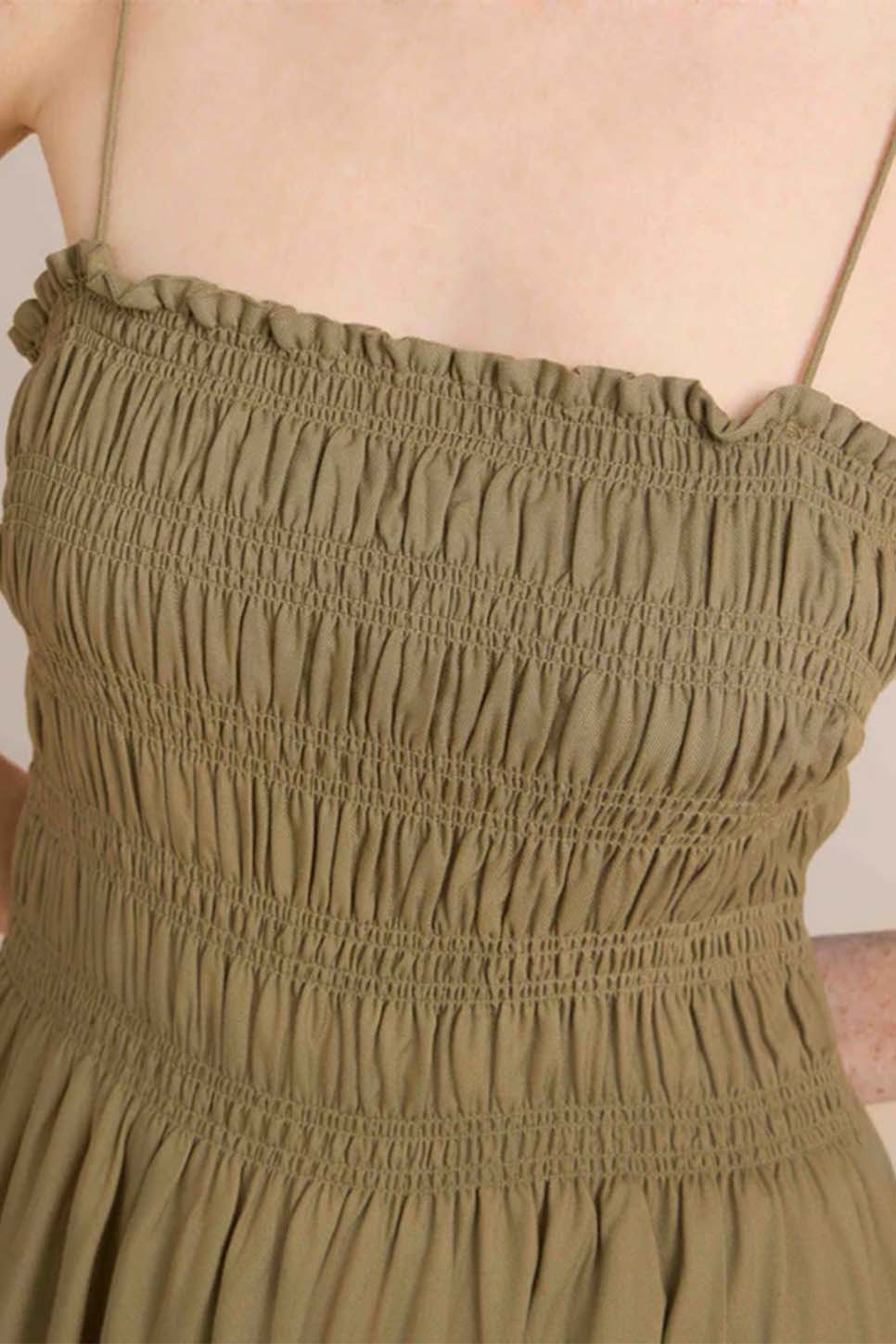 Roark - Meadows Dress - Aloe - Detail