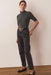 Marine Layer - Lexi Rib Mock Neck Top - Green Gables