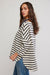 Free People - 2 Sense Long Sleeve - Ivory Combo - Side