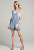Saltwater Luxe - Adelyn Romper - Vintage Indigo - Front