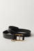 Free People - WTF Brooklyn Belt - Black - Flatlay